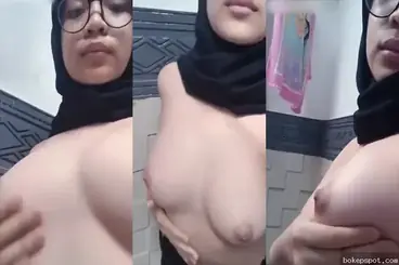Siswa Berdada Besar Pamerkan Tetas Seksi, Ngentot Doggy Brutal
